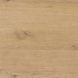 Light, worn oak forms a pedestal base, bringing gentle curves to a classic dresser shape. Six drawers bring spacious storage to the bedroom Amethyst Home provides interior design, new home construction design consulting, vintage area rugs, and lighting in the Salt Lake City metro area.