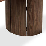 Featuring Paden Stained Toasted Brown Outdoor Dining Table by Four Hands at Amethyst Home. The Paden Stained Toasted Brown Outdoor Dining Table is crafted for outdoor dining excellence. Constructed with sturdy materials and a beautiful toasted brown stain, this dining table offers a timeless and elegant addition to any outdoor space. Enjoy al fresco mea. Amethyst Home provides interior design, new home construction design consulting, vintage area rugs, and lighting in the Newport Beach metro area.