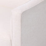 Featuring Phillip Crypton Nomad Snow Sofa by Four Hands at Amethyst Home. Style meets substance in this olive cotton-blend sofa. Blind stitching along the seat and back cushions create a polished complement to the heritage frame. The slight pronounced seat cushion creates an illusion of being loose, but is actually a fixed cushion with expert tailoring. A . Amethyst Home provides interior design, new home construction design consulting, vintage area rugs, and lighting in the Alpharetta metro area.