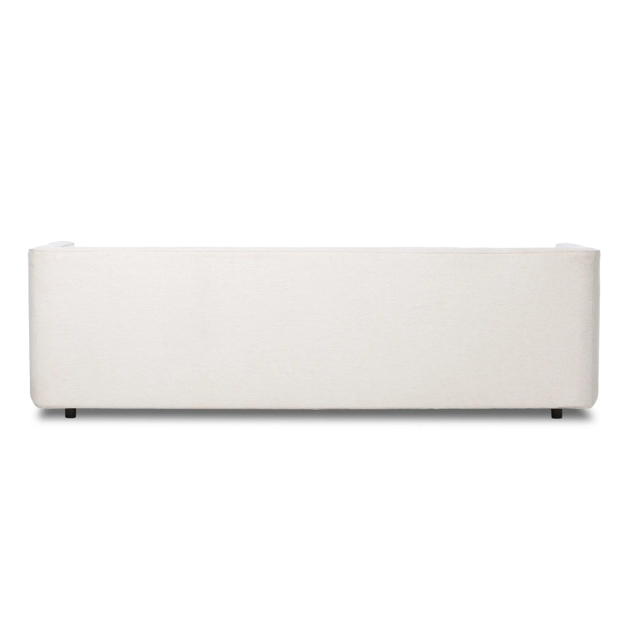 Featuring Phillip Crypton Nomad Snow Sofa by Four Hands at Amethyst Home. Style meets substance in this olive cotton-blend sofa. Blind stitching along the seat and back cushions create a polished complement to the heritage frame. The slight pronounced seat cushion creates an illusion of being loose, but is actually a fixed cushion with expert tailoring. A . Amethyst Home provides interior design, new home construction design consulting, vintage area rugs, and lighting in the Washington metro area.