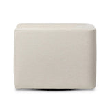 Featuring Phillip Crypton Nomad Snow Swivel Chair by Four Hands at Amethyst Home. Style meets substance in this olive cotton-blend swivel chair. Blind stitching along the seat and back cushions create a polished complement to the heritage frame. The slight pronounced seat cushion creates an illusion of being loose, but is actually a fixed cushion with expert. Amethyst Home provides interior design, new home construction design consulting, vintage area rugs, and lighting in the Monterey metro area.