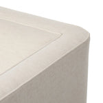 Featuring Phillip Crypton Nomad Snow Swivel Chair by Four Hands at Amethyst Home. Style meets substance in this olive cotton-blend swivel chair. Blind stitching along the seat and back cushions create a polished complement to the heritage frame. The slight pronounced seat cushion creates an illusion of being loose, but is actually a fixed cushion with expert ta. Amethyst Home provides interior design, new home construction design consulting, vintage area rugs, and lighting in the Tampa metro area.