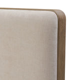 Settle in with the soft contours of a timeless bedroom style. With subtly rounded corners, aged solid oak frames upholstered head and foot boards, for an inviting look that moves between spaces and styles with ease Amethyst Home provides interior design, new home construction design consulting, vintage area rugs, and lighting in the Monterey metro area.