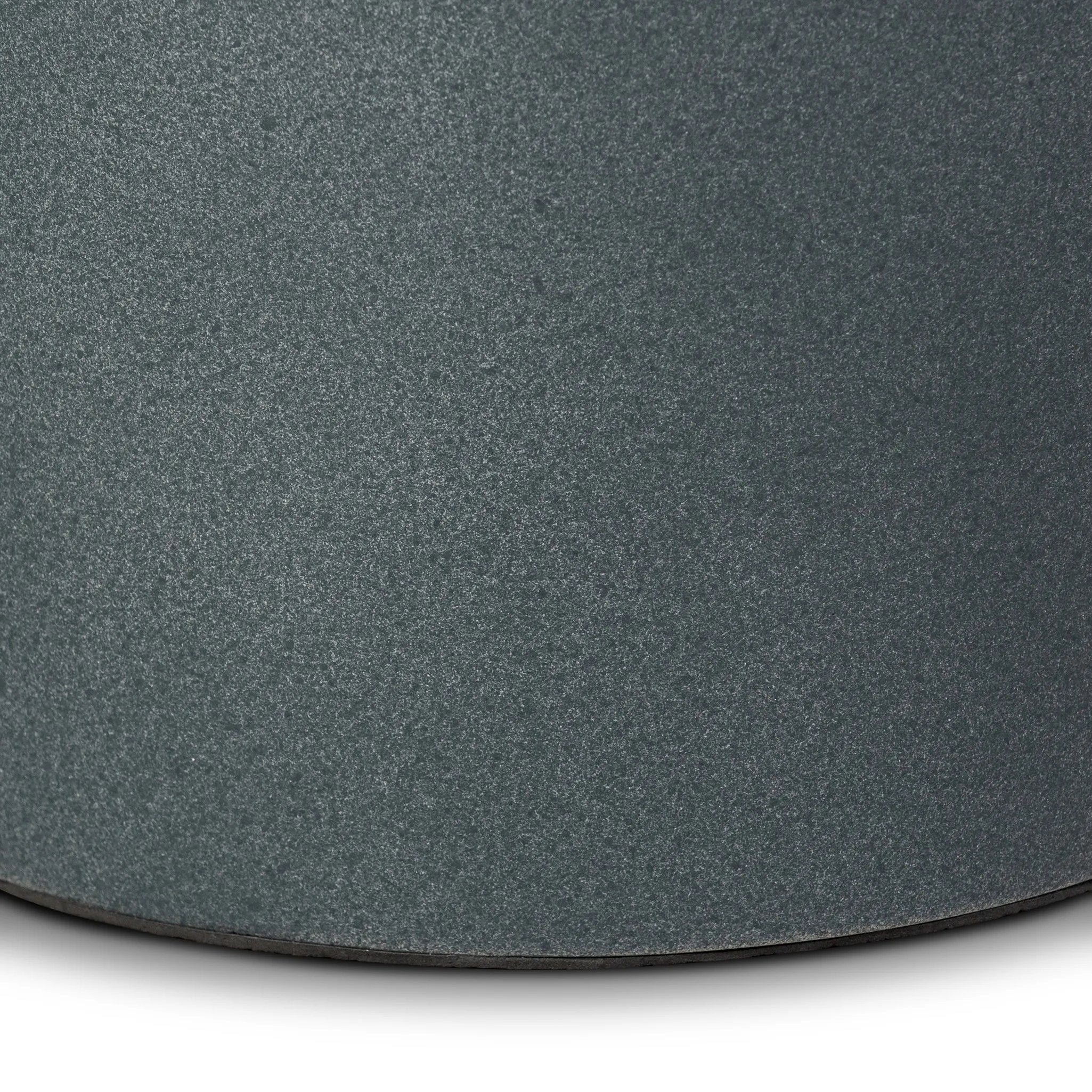 Add an extra surface anywhere with a versatile end table of smooth slate concrete. Its simple shape and smaller scale works into a range of spaces and styles with ease, while a plinth base brings a touch of movement to the whole piece Amethyst Home provides interior design, new home construction design consulting, vintage area rugs, and lighting in the Monterey metro area.