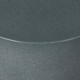 Add an extra surface anywhere with a versatile end table of smooth slate concrete. Its simple shape and smaller scale works into a range of spaces and styles with ease, while a plinth base brings a touch of movement to the whole piece Amethyst Home provides interior design, new home construction design consulting, vintage area rugs, and lighting in the Newport Beach metro area.