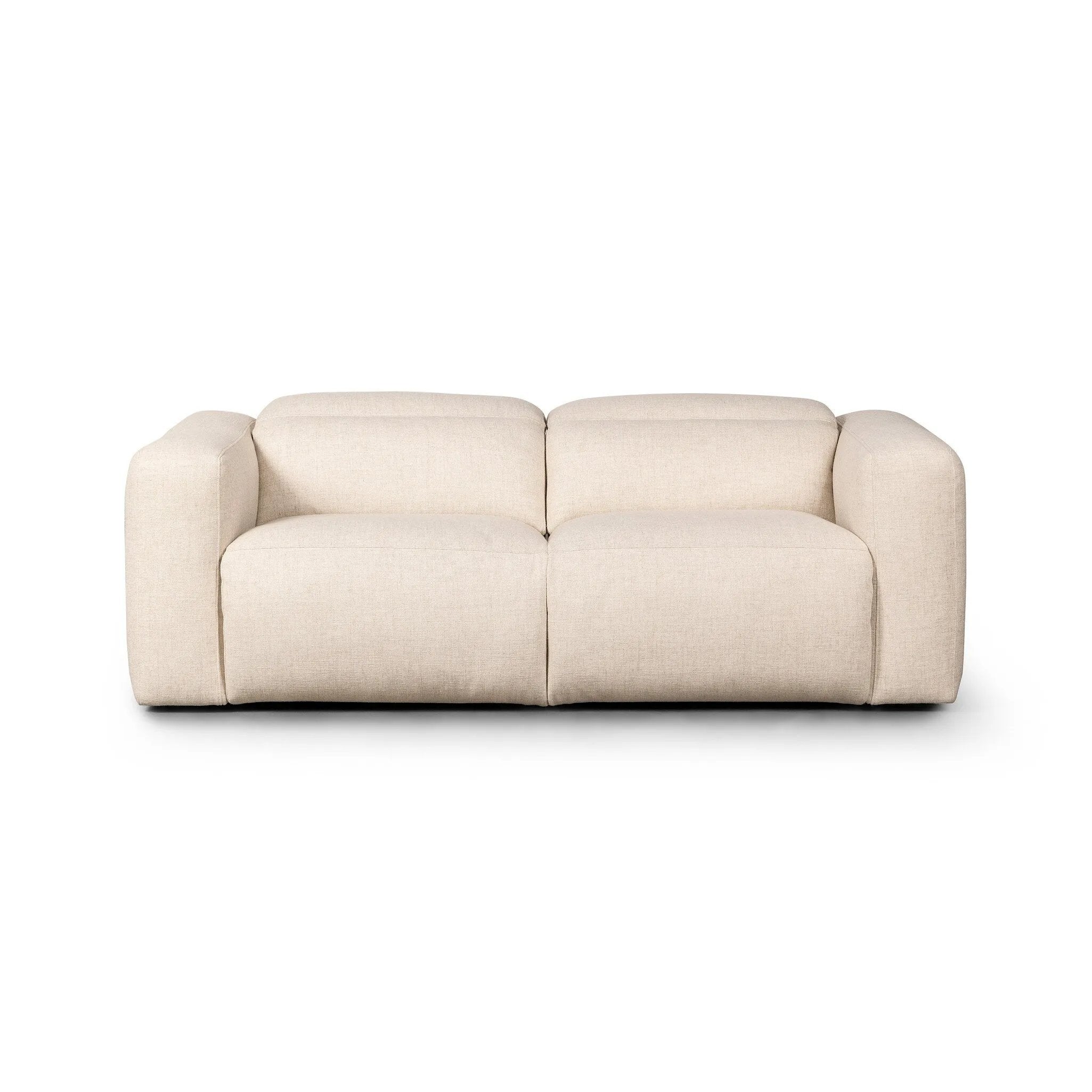 A modern take on the classic recliner. Customize your comfort level with the push of hidden buttons with pieces in our Power Motion collection. Sectional features wide arms with a medium to supportive sit and seat height, plus an adjustable headrest. Zero-clearance design means the sectional can be placed up against a wall. Amethyst Home provides interior design, new home construction design consulting, vintage area rugs, and lighting in the Alpharetta metro area.