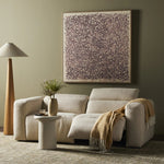 A modern take on the classic recliner. Customize your comfort level with the push of hidden buttons with pieces in our Power Motion collection. Sectional features wide arms with a medium to supportive sit and seat height, plus an adjustable headrest. Zero-clearance design means the sectional can be placed up against a wall. Amethyst Home provides interior design, new home construction design consulting, vintage area rugs, and lighting in the Charlotte metro area.