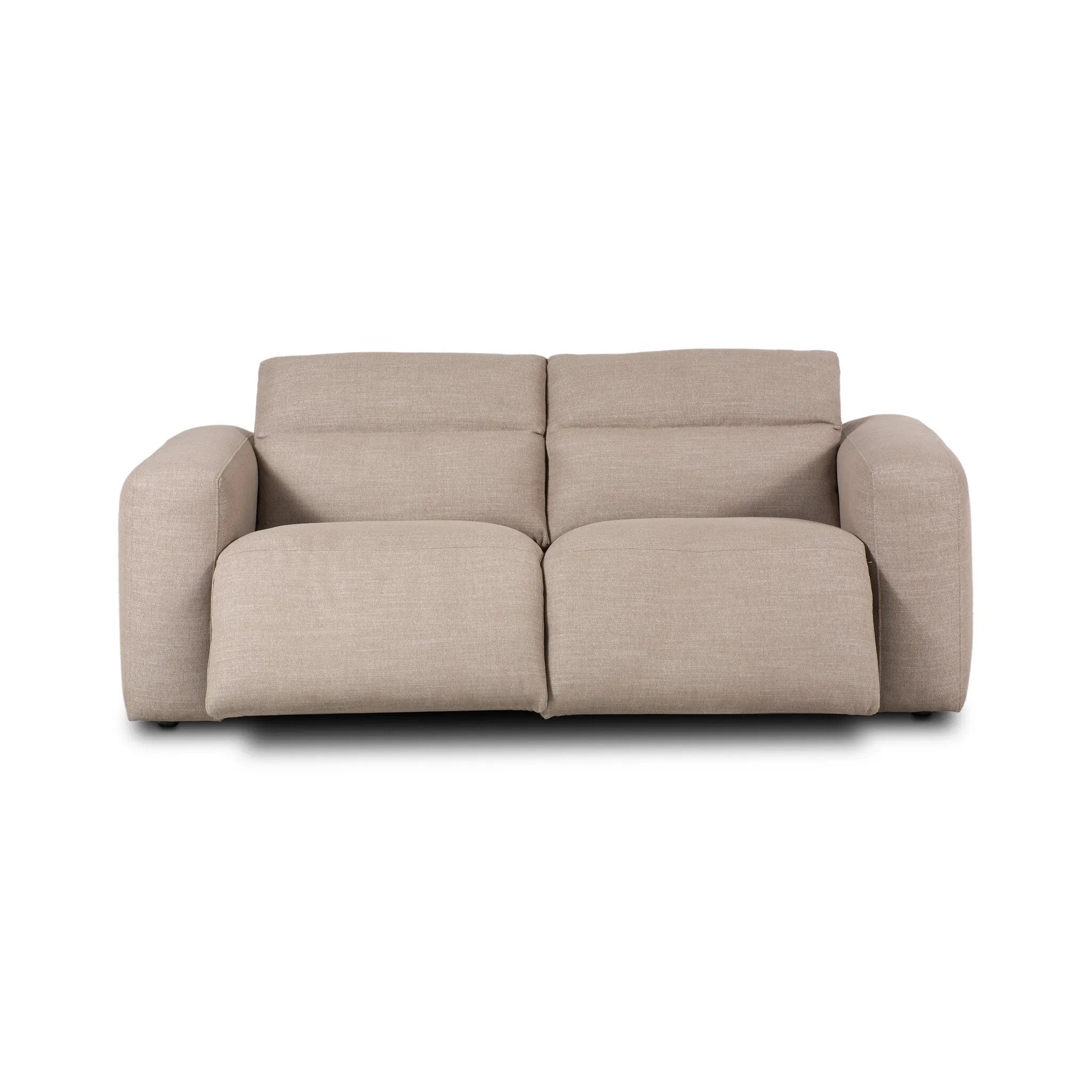 A modern take on the classic recliner. Customize your comfort level with the push of hidden buttons with pieces in our Power Motion collection. Sectional features wide arms with a medium to supportive sit and seat height, plus an adjustable headrest. Amethyst Home provides interior design, new home construction design consulting, vintage area rugs, and lighting in the Newport Beach metro area.
