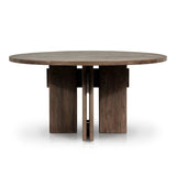 Featuring Railay Stained Toasted Brown Round Outdoor Dining Table by Four Hands at Amethyst Home. Expertly crafted with stained toasted brown wood, the Railay Round Outdoor Dining Table is a stylish addition to any outdoor space. Its durable construction ensures long-lasting use, while providing a sophisticated look for outdoor dining.
Overall Dimensions: 60.0. Amethyst Home provides interior design, new home construction design consulting, vintage area rugs, and lighting in the Boston metro area.