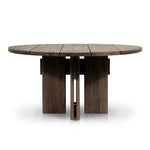 Featuring Railay Stained Toasted Brown Round Outdoor Dining Table by Four Hands at Amethyst Home. Expertly crafted with stained toasted brown wood, the Railay Round Outdoor Dining Table is a stylish addition to any outdoor space. Its durable construction ensures long-lasting use, while providing a sophisticated look for outdoor dining.
Overall Dimensions: . Amethyst Home provides interior design, new home construction design consulting, vintage area rugs, and lighting in the Des Moines metro area.