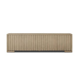 As lovers of luxe design at Amethyst, we love the warm modern inspired Ramos Media Console - Bleached Oak Veneer. This item pairs well with other brands such as Cisco Home and is perfect for modern homes Amethyst Home provides interior design, new home construction design consulting, vintage area rugs, and lighting in the Omaha metro area.