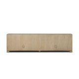 As lovers of luxe design at Amethyst, we love the warm modern inspired Ramos Media Console - Bleached Oak Veneer. This item pairs well with other brands such as Cisco Home and is perfect for modern homes Amethyst Home provides interior design, new home construction design consulting, vintage area rugs, and lighting in the Seattle metro area.