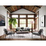 Featuring Reese Eden Sage Sofa by Four Hands at Amethyst Home. Effortlessly on-trend. Two-cushion seating of sage top-grain leather, with knife-edge pillows and welted track arms. Almond-finished legs taper for a modern touch atop mid-century influence.Overall Dimensions: 76.00"w x 35.00"d x 32.75"hWeight : 110.89 lbsMaterials: Top Grain Leather, Poplar. Amethyst Home provides interior design, new home construction design consulting, vintage area rugs, and lighting in the Newport Beach metro area.