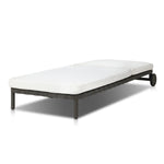 Featuring Reine Alessi Linen Outdoor Chaise by Four Hands at Amethyst Home. A campaign-inspired outdoor chaise transforms any space into your personal retreat. Monochromatic strap detailing wraps a sleek, minimalist frame, with a linen-like cushion upholstered in high-performance Italian fabric. Designed to elevate your outdoor space with a resort-like . Amethyst Home provides interior design, new home construction design consulting, vintage area rugs, and lighting in the Winter Garden metro area.