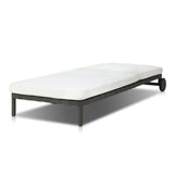 Featuring Reine Alessi Linen Outdoor Chaise by Four Hands at Amethyst Home. A campaign-inspired outdoor chaise transforms any space into your personal retreat. Monochromatic strap detailing wraps a sleek, minimalist frame, with a linen-like cushion upholstered in high-performance Italian fabric. Designed to elevate your outdoor space with a resort-like . Amethyst Home provides interior design, new home construction design consulting, vintage area rugs, and lighting in the Winter Garden metro area.