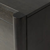 Featuring Reza Worn Black Parawood Desk by Four Hands at Amethyst Home. A storage-driven desk made from solid acacia and finished in a distressed black. Twist-lock metal hardware adds a clever finishing touch.Overall Dimensions: 70.00"w x 32.00"d x 30.25"hWeight : 194.12 lbsMaterials: Solid Parawood, Solid Acacia, Brass. Amethyst Home provides interior design, new home construction design consulting, vintage area rugs, and lighting in the Calabasas metro area.