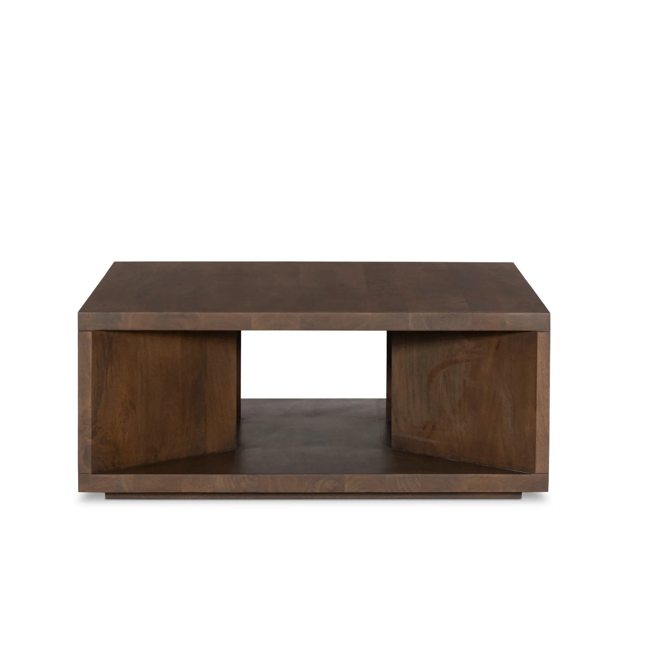 A coffee table crafted of solid mango with a warm brown finish. Simple, modern shaping to easily suit a range of styles and spaces. Great alone or paired.As lovers of organic modern aesthetics at Amethyst, we love the designer inspired Rico Coffee Table - Warm Brown Mango. Amethyst Home provides interior design, new home construction design consulting, vintage area rugs, and lighting in the Portland metro area.