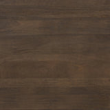 Crafted of solid mango with a washed taupe finish, this stately, rectangular dining table features a square motif coursing its silhouette: two squared pillar legs constructed of rounded panels which appear to float. Amethyst Home provides interior design, new home construction design consulting, vintage area rugs, and lighting in the Scottsdale metro area.