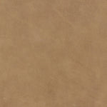 Rounded, chunky dowel legs in an amber oak finish frame the tan top-grain leather headboard of this simple-but-striking bed frame Amethyst Home provides interior design, new home construction design consulting, vintage area rugs, and lighting in the Nashville metro area.