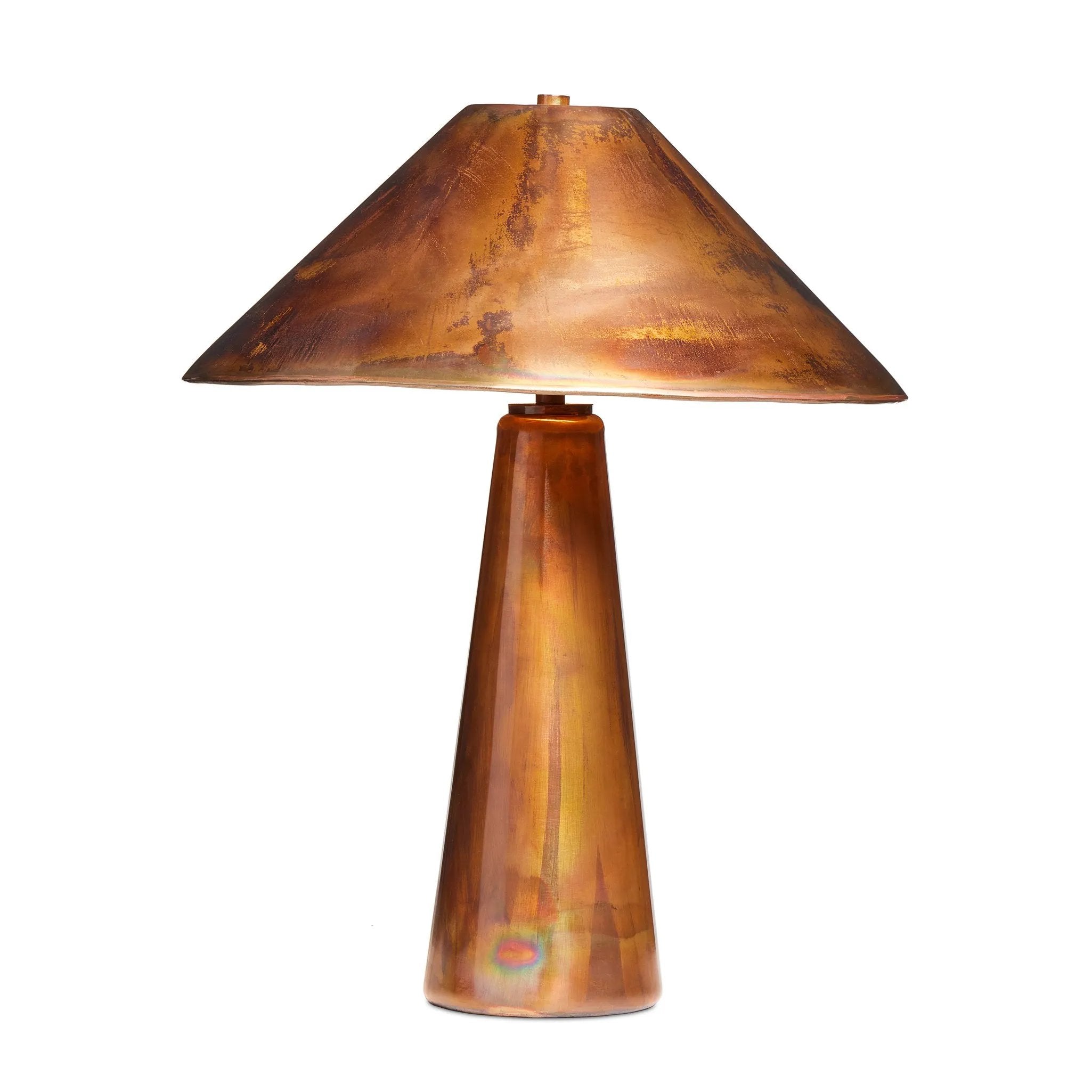Romani Iridescent Acid Wash Table Lamp | Amethyst Home