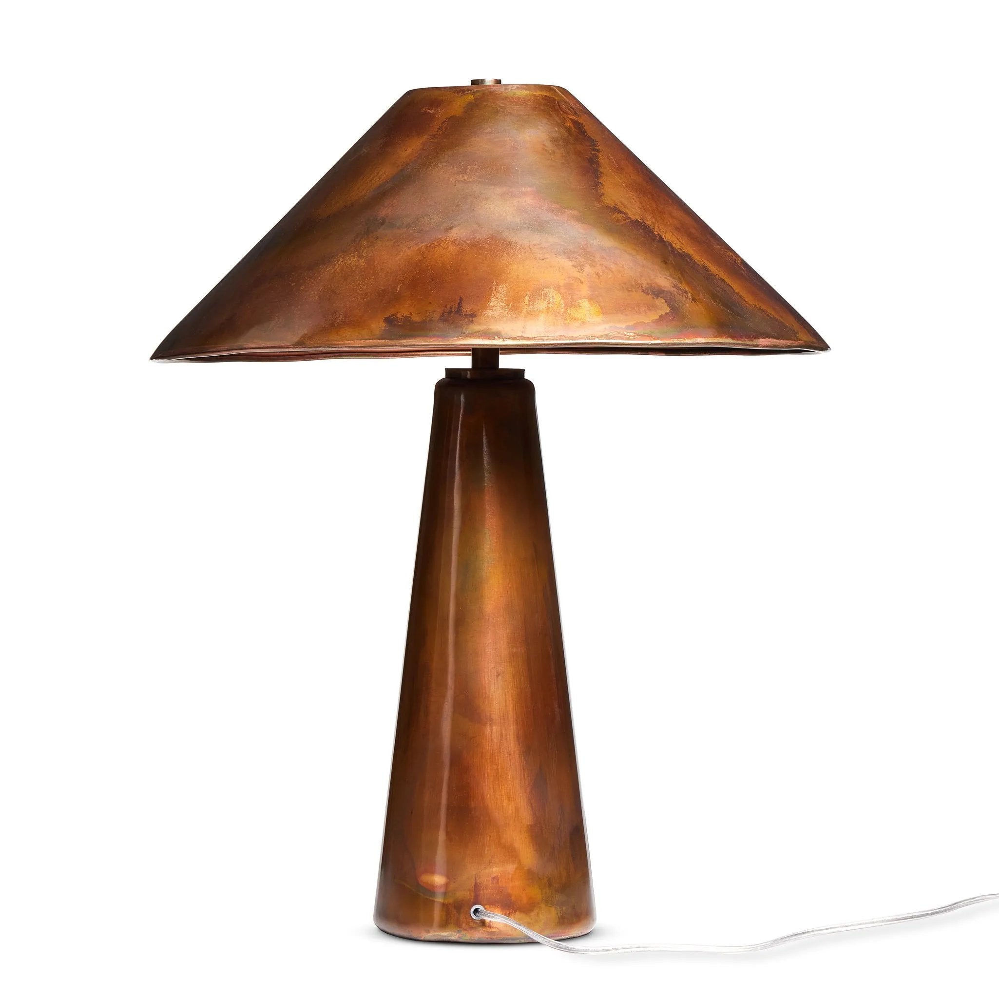 Romani Iridescent Acid Wash Table Lamp | Amethyst Home