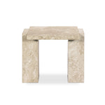 Featuring Romano Lunar Marble End Table by Four Hands at Amethyst Home. Overall Dimensions: 24.00"w x 20.00"d x 20.00"hWeight : 110.89 lbsMaterials: Solid Marble. Amethyst Home provides interior design, new home construction design consulting, vintage area rugs, and lighting in the Park City metro area.