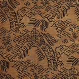 Bring vintage vibes to the bedroom. A sleek, low silhouette is covered in chestnut top-grain leather exclusive to Four Hands. A meticulously ruched headboard reflects the Seventies inspiration behind this versatile piece Amethyst Home provides interior design, new home construction design consulting, vintage area rugs, and lighting in the Nashville metro area.