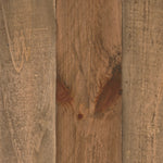 Bring vintage vibes to the bedroom. A sleek, low silhouette is covered in chestnut top-grain leather exclusive to Four Hands. A meticulously ruched headboard reflects the Seventies inspiration behind this versatile piece Amethyst Home provides interior design, new home construction design consulting, vintage area rugs, and lighting in the Omaha metro area.