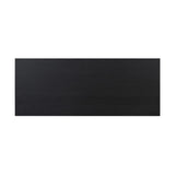 Featuring Rosedale Ebony Oak Veneer Executive Desk by Four Hands at Amethyst Home. Accented with iron hardware wrapped in tan top-grain leather, dark-finished oak crafts shapes a clean silhouette. Vary-sized drawers offer plenty of storage, while outset legs bring a design-forward touch.Overall Dimensions: 72.75"w x 30.00"d x 30.00"hWeight : 202.82 lbsMater. Amethyst Home provides interior design, new home construction design consulting, vintage area rugs, and lighting in the Calabasas metro area.