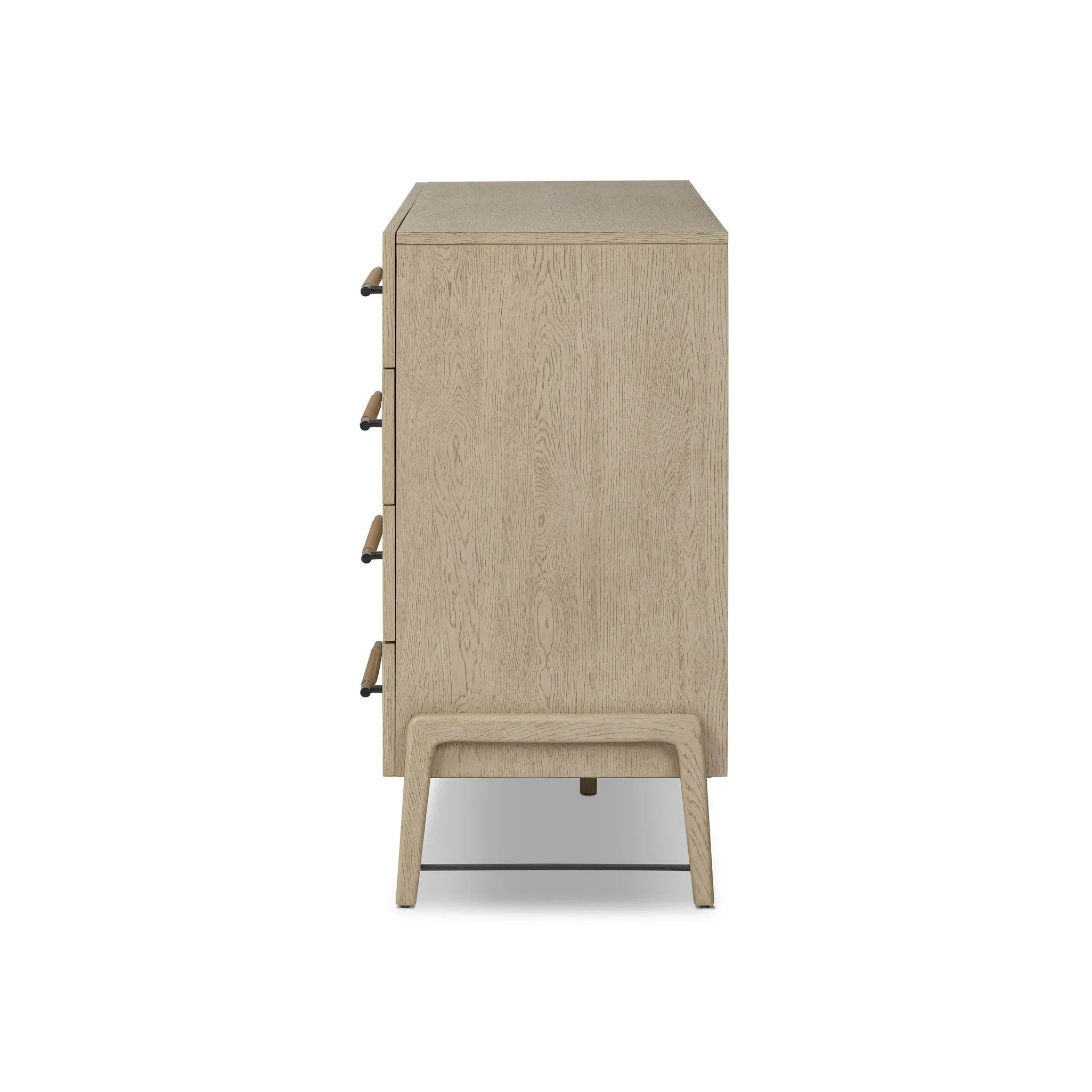 Rosedale Yucca Oak Veneer 8 Drawer Dresser | Amethyst Home