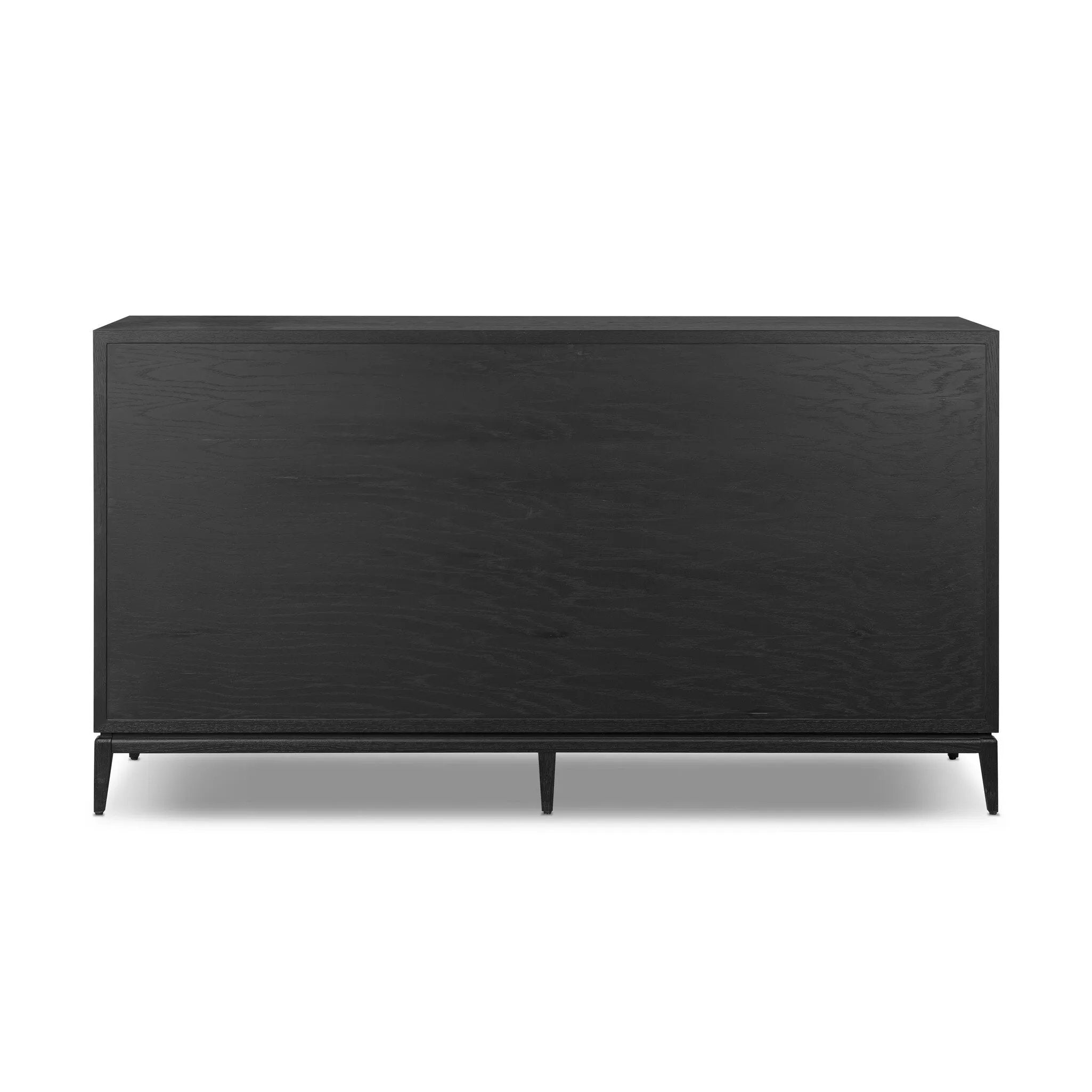 Rosenell 8 Drawer Dresser - Black Oak Veneer