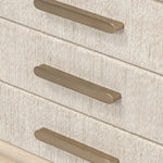 Elevate your bedside storage with a nightstand of light, natural oak. A smooth top pairs with three drawer fronts of woven paper cord for a clean, Scandinavian-inspired look that will work into your bedroom collection beautifully Amethyst Home provides interior design, new home construction design consulting, vintage area rugs, and lighting in the Winter Garden metro area.