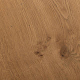 A coffee table that moves with you. Made from oak burl veneer with beautiful movement, this three-piece design pulls apart to create different looks and configurations based on your needs. Pushed together, individual pieces shape a circle; create a wave shape touching just the end pieces together — or, style all three apart. Amethyst Home provides interior design, new home construction design consulting, vintage area rugs, and lighting in the Calabasas metro area.