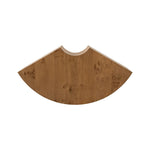 A coffee table that moves with you. Made from oak burl veneer with beautiful movement, this three-piece design pulls apart to create different looks and configurations based on your needs. Pushed together, individual pieces shape a circle; create a wave shape touching just the end pieces together — or, style all three apart. Amethyst Home provides interior design, new home construction design consulting, vintage area rugs, and lighting in the Salt Lake City metro area.