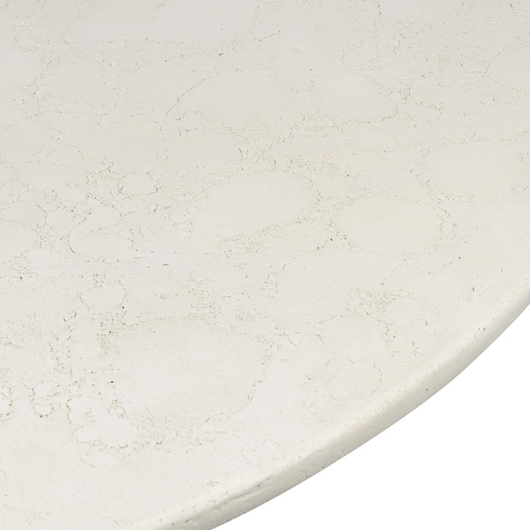 A play in proportion, simple shaping puts the focus on the texture of cast concrete. Three pedestal legs anchor the bullnose-edge top of this outdoor dining table. Cover or store indoors when not in use or during inclement weather Amethyst Home provides interior design, new home construction design consulting, vintage area rugs, and lighting in the Omaha metro area.