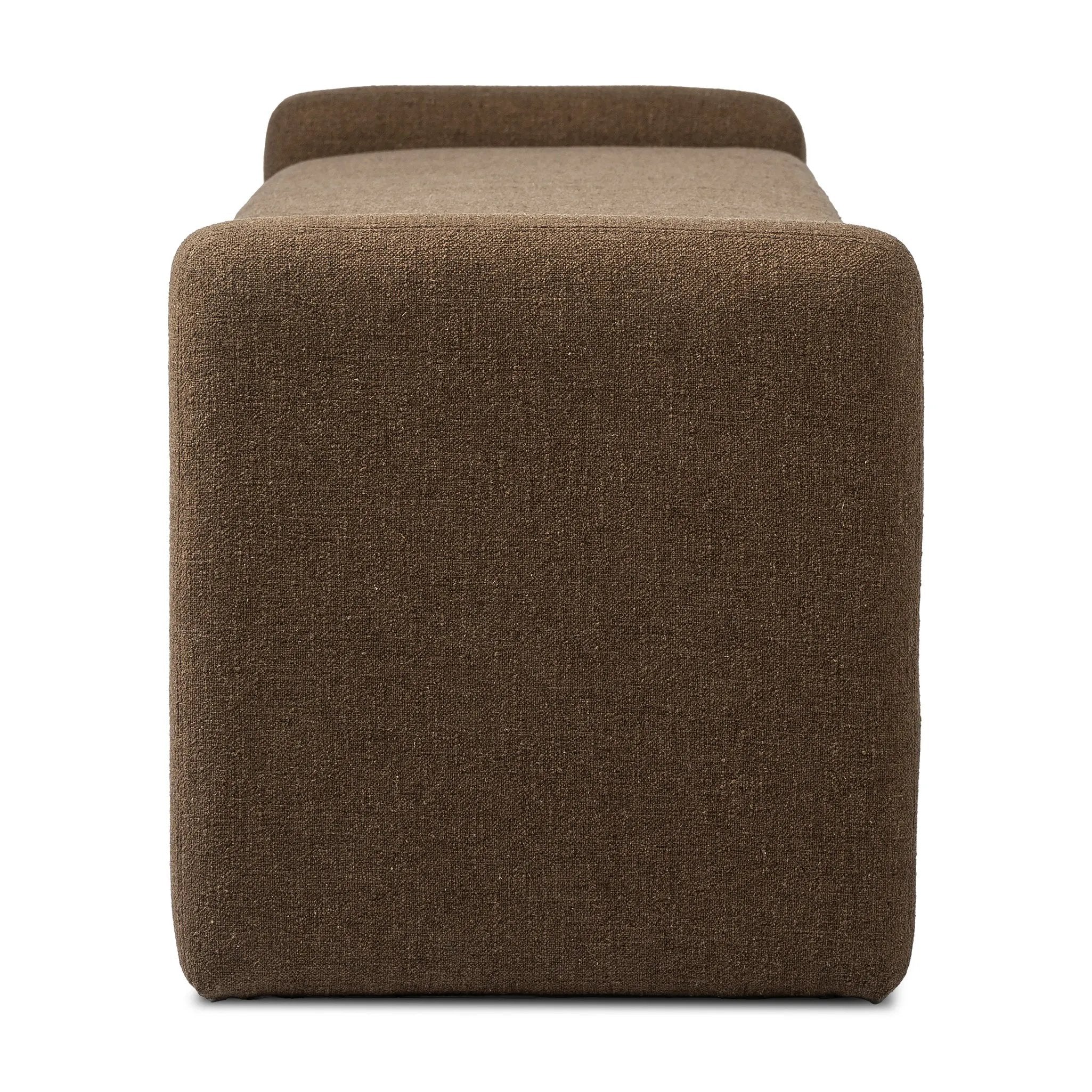 Featuring Serena Antwerp Cafe Accent Bench by Four Hands at Amethyst Home. Rich, linen-blend upholstery covers a long, sophisticated dining bench.Overall Dimensions: 70.00"w x 18.00"d x 19.00"hWeight : 48.50 lbsMaterials: 39% Linen, 35% Cotton, 26% Polyester, Poplar Plywood, 90% Polyurethane Foam Pad, 10% Polyester Fiber Batting. Amethyst Home provides interior design, new home construction design consulting, vintage area rugs, and lighting in the Dallas metro area.