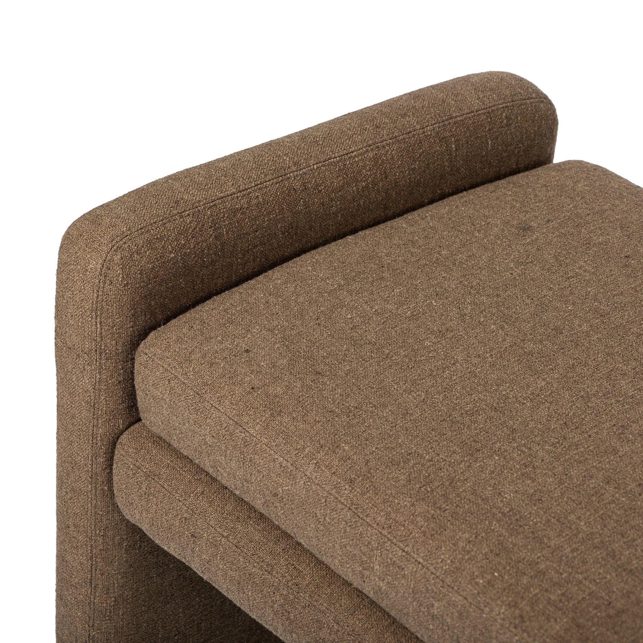 Featuring Serena Antwerp Cafe Accent Bench by Four Hands at Amethyst Home. Rich, linen-blend upholstery covers a long, sophisticated dining bench.Overall Dimensions: 70.00"w x 18.00"d x 19.00"hWeight : 48.50 lbsMaterials: 39% Linen, 35% Cotton, 26% Polyester, Poplar Plywood, 90% Polyurethane Foam Pad, 10% Polyester Fiber Batting. Amethyst Home provides interior design, new home construction design consulting, vintage area rugs, and lighting in the Kansas City metro area.