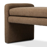 Featuring Serena Antwerp Cafe Accent Bench by Four Hands at Amethyst Home. Rich, linen-blend upholstery covers a long, sophisticated dining bench.Overall Dimensions: 70.00"w x 18.00"d x 19.00"hWeight : 48.50 lbsMaterials: 39% Linen, 35% Cotton, 26% Polyester, Poplar Plywood, 90% Polyurethane Foam Pad, 10% Polyester Fiber Batting. Amethyst Home provides interior design, new home construction design consulting, vintage area rugs, and lighting in the Scottsdale metro area.