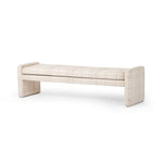 Featuring Serena Sheffield Ivory Accent Bench by Four Hands at Amethyst Home. A traditional ivory fabric with a classic box pattern covers a long, sophisticated dining bench.Overall Dimensions: 70.00"w x 18.00"d x 19.00"hWeight : 48.50 lbsMaterials: 100% Polyester, Poplar Plywood, 90% Polyurethane Foam Pad, 10% Polyester Fiber Batting. Amethyst Home provides interior design, new home construction design consulting, vintage area rugs, and lighting in the Newport Beach metro area.