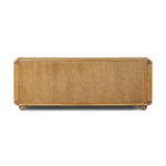 Blending modern design with classic features, this dresser is at once soft and bold. Set low to the ground on rounded feet, the dresser has prominent rounded corners that emphasize its smooth finish. Crafted from solid warm oak and veneers with push-latch hardware for a clean front Amethyst Home provides interior design, new home construction design consulting, vintage area rugs, and lighting in the Dallas metro area.