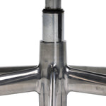 Shiny stainless steel frames Four Hands-exclusive top-leather cushioning for a balance of comfort and edge. Overfilled for a relaxed sit, a cushioned seat and back keep things supportive. Adjustable height and smooth 360-swivel bring ease to your workspace Amethyst Home provides interior design, new home construction design consulting, vintage area rugs, and lighting in the Monterey metro area.