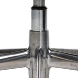 Shiny stainless steel frames Four Hands-exclusive top-leather cushioning for a balance of comfort and edge. Overfilled for a relaxed sit, a cushioned seat and back keep things supportive. Adjustable height and smooth 360-swivel bring ease to your workspace Amethyst Home provides interior design, new home construction design consulting, vintage area rugs, and lighting in the Monterey metro area.