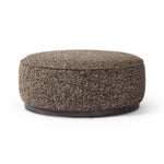 Featuring Sinclair Ivan Granite Large Round Ottoman by Four Hands at Amethyst Home. This large, round ottoman adds a hip retro vibe as a coffee table or extra seating. Covered in a soft cotton/poly/acrylic blend with lows and highs throughout for added depth and texture.Overall Dimensions: 36.00"w x 36.00"d x 14.50"hWeight : 26.46 lbsMaterials: 60% Acr. Amethyst Home provides interior design, new home construction design consulting, vintage area rugs, and lighting in the Salt Lake City metro area.