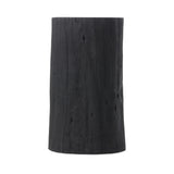 Ground any room with a style inspired by the beautiful simplicity of nature. Made of black-finished resin, the form for this special piece is molded from a tree trunk, then cast in resin to recreate the same shape and texture of the trunk — talk about a true statement piece Amethyst Home provides interior design, new home construction design consulting, vintage area rugs, and lighting in the Alpharetta metro area.