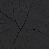 Ground any room with a style inspired by the beautiful simplicity of nature. Made of black-finished resin, the form for this special piece is molded from a tree trunk, then cast in resin to recreate the same shape and texture of the trunk — talk about a true statement piece Amethyst Home provides interior design, new home construction design consulting, vintage area rugs, and lighting in the Charlotte metro area.