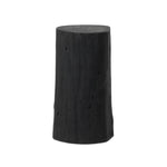 Ground any room with a style inspired by the beautiful simplicity of nature. Made of black-finished resin, the form for this special piece is molded from a tree trunk, then cast in resin to recreate the same shape and texture of the trunk — talk about a true statement piece Amethyst Home provides interior design, new home construction design consulting, vintage area rugs, and lighting in the Houston metro area.