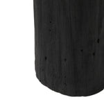 Ground any room with a style inspired by the beautiful simplicity of nature. Made of black-finished resin, the form for this special piece is molded from a tree trunk, then cast in resin to recreate the same shape and texture of the trunk — talk about a true statement piece Amethyst Home provides interior design, new home construction design consulting, vintage area rugs, and lighting in the Seattle metro area.