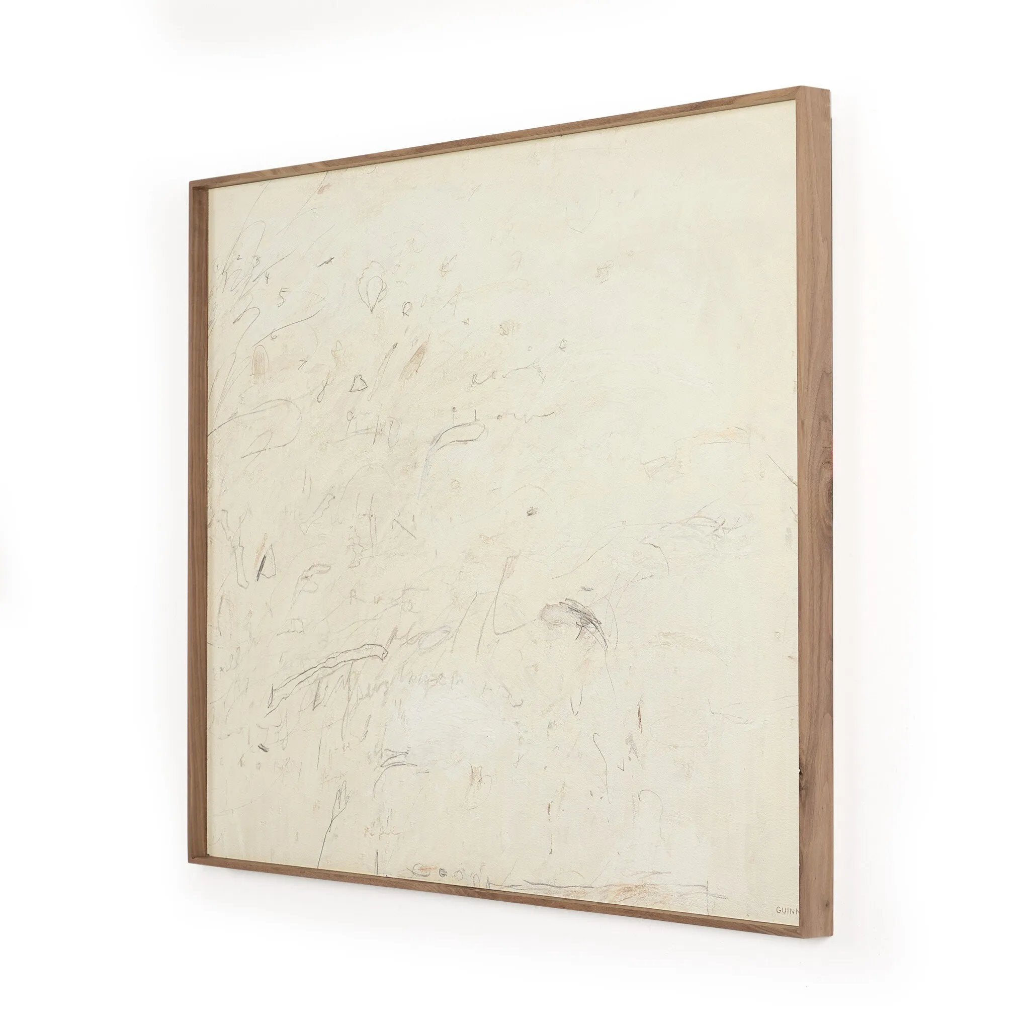 Based in Austin, Texas, abstract-expressionist painter Tyler Guinn looks to texture and organic sensibility to shape his wide variety of works, from geometric pieces and flowing landscapes to mark making and automatic writing. Handmade in Austin, Texas Amethyst Home provides interior design, new home construction design consulting, vintage area rugs, and lighting in the Des Moines metro area.