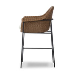 Featuring Suerte Arashi Salt Outdoor Stool by Four Hands at Amethyst Home. The Suerte Arashi Salt Outdoor Stool is perfect for outdoor spaces. Made with durable materials, it is built to withstand the elements while providing comfort and style. Take a seat and enjoy the great outdoors with this functional and stylish addition to your outdoor furniture coll. Amethyst Home provides interior design, new home construction design consulting, vintage area rugs, and lighting in the Des Moines metro area.