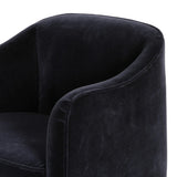 Featuring Sully Monte Navy Chair by Four Hands at Amethyst Home. Overall Dimensions: 30.50"w x 31.00"d x 30.50"hWeight : 49.82 lbsMaterials: 50% Viscose, 50% Wool, Poplar Plywood, 100% Polyester. Amethyst Home provides interior design, new home construction design consulting, vintage area rugs, and lighting in the San Diego metro area.